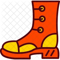 Boot Fashion Shoes Wear  Icon