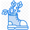 Boot Flower Boot Flower Icon