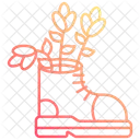 Boot flower  Icon