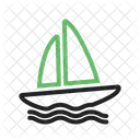 Bootfahren Surfen Sport Symbol