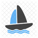 Bootfahren  Symbol