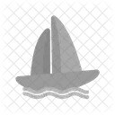 Bootfahren  Symbol