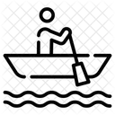 Bootfahren  Symbol