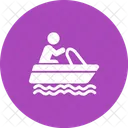 Bootfahren  Symbol