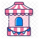 Booth Stall Shop Icon