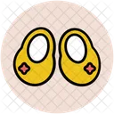 Booties Baby Shoes Icon