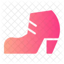 Boots High Heels Footwear Icon