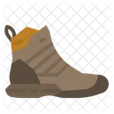Boots Footwear Traveling Icon