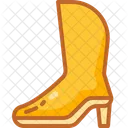 Boots Heels Footwear Icon
