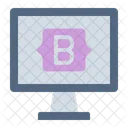 Bootstrap Web Code Icon