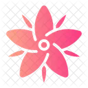Borage Flower Botanical Icon
