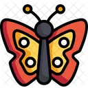 Borboleta Asas Zoologia Ícone
