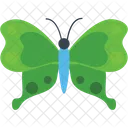 Borboleta Pavão Musgo  Ícone
