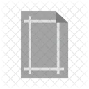 Pagina Bordas Ícone