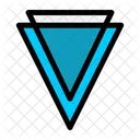 Borde Moneda Cripto Icono