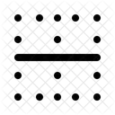 Border Horizontal  Icon