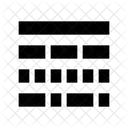 Border Spreadsheet Table Icon