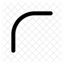 Border Radius Design Layout Icône