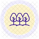 Bordering Trees Bordering Trees Icon