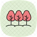 Bordering trees  Icon