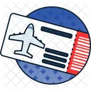 Bordkarte Flugticket Reise Symbol