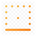 Bordure du bas  Icône