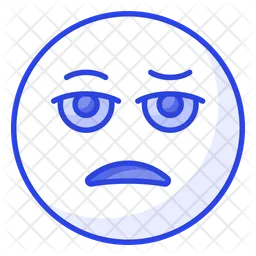 Bored Emoji Icon