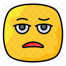 Bored Emoji Icon