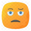 Bored Boring Emoji Icon