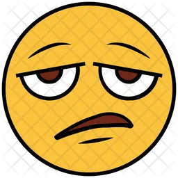 Bored Emoji Icon