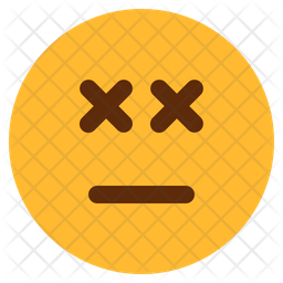 Bored Emoji Icon - Download in Flat Style