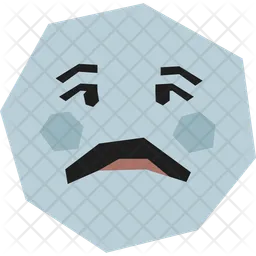 Bored Emoticon Emoji Icon