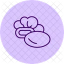 Borla Borla Para Empolvar Borla Icono
