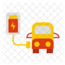 Borne de recharge pour bus  Icône