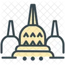 Borobudur Dome Structure Icon