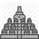 Borobudur Buddhism Landmark 아이콘