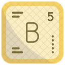 Boron Chemistry Periodic Table Icon