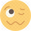 Borracho Emoji Emoticon Icono