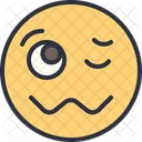 Borracho Emoji Emoticon Icono