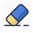 Borrador Estacionario Escuela Icono