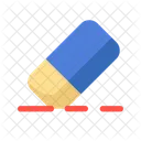 Borrador Estacionario Escuela Icono