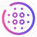 Desfoque Radial Desfoque Circular Ícone