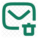 Borrar correo  Icono