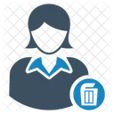 Borrar usuario  Icono