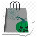 Borsa Borsa Di Halloween Borsa Dellorrore Icon