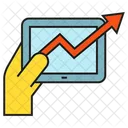 Grafik Diagramm Borse Symbol