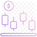 Aktienmarktdiagramm Symbol