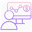 I Stock Marktdiagramm Aktienmarktdaten Aktienmarkt Symbol