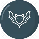 Böse Fledermaus  Symbol