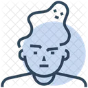 Boser Geist Boses Denken Geisterdenken Icon